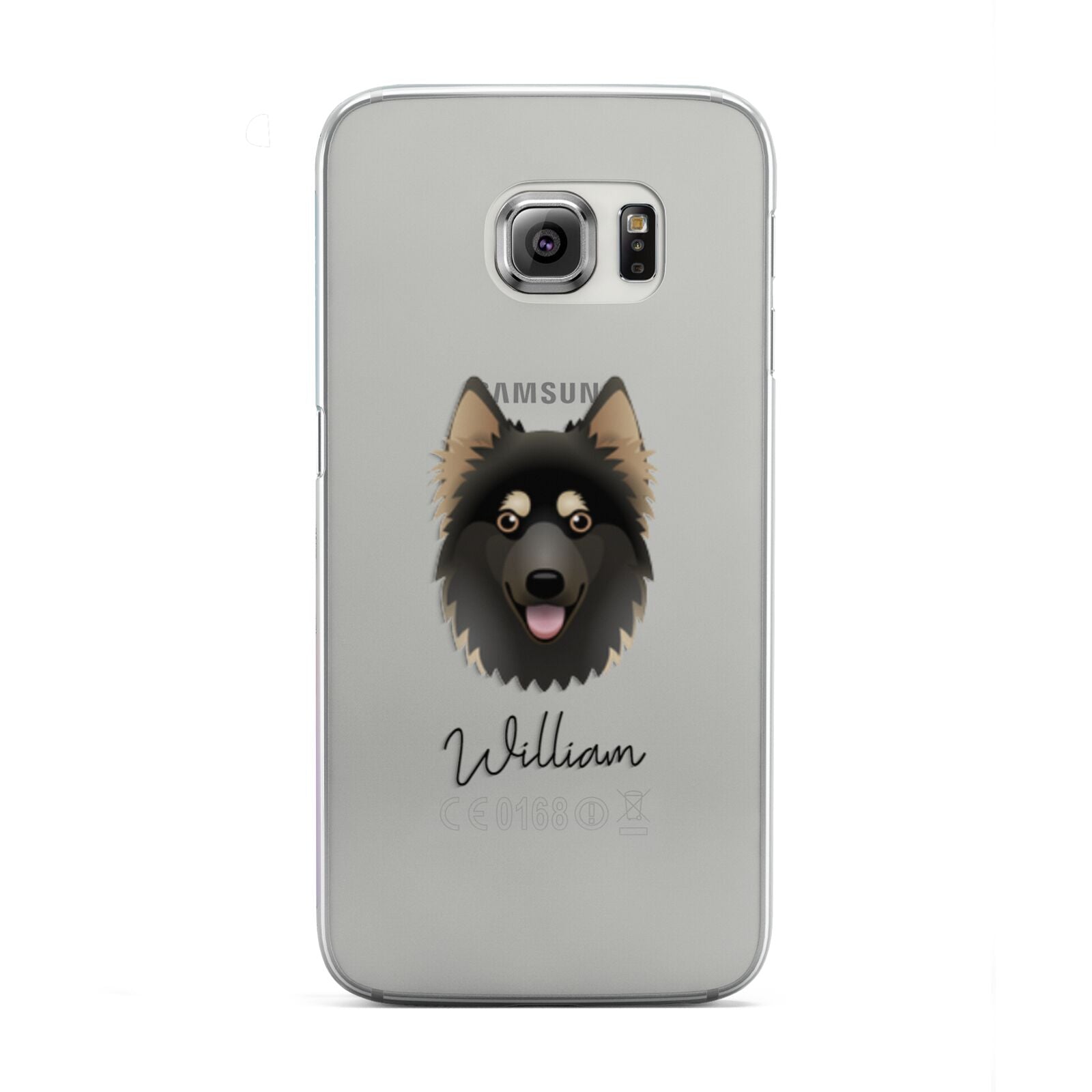 Gerberian Shepsky Personalised Samsung Galaxy S6 Edge Case