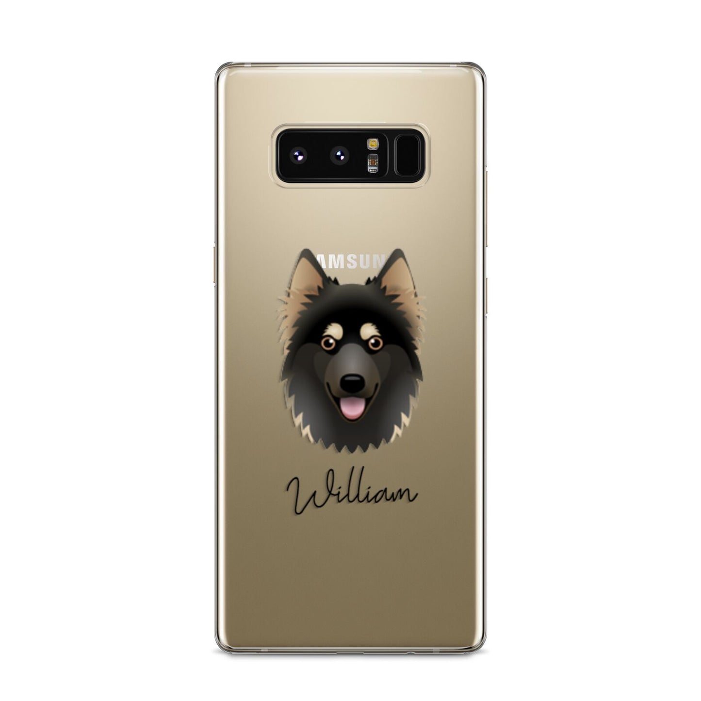 Gerberian Shepsky Personalised Samsung Galaxy S8 Case