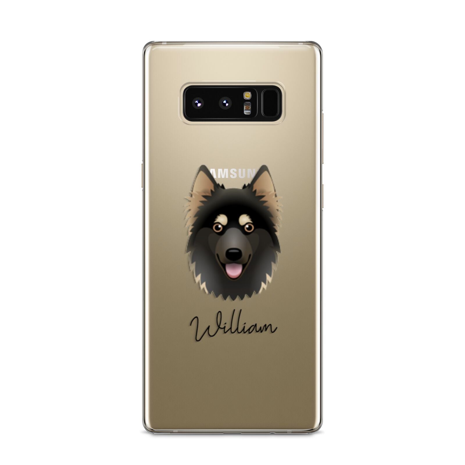 Gerberian Shepsky Personalised Samsung Galaxy S8 Case