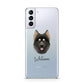 Gerberian Shepsky Personalised Samsung S21 Plus Phone Case
