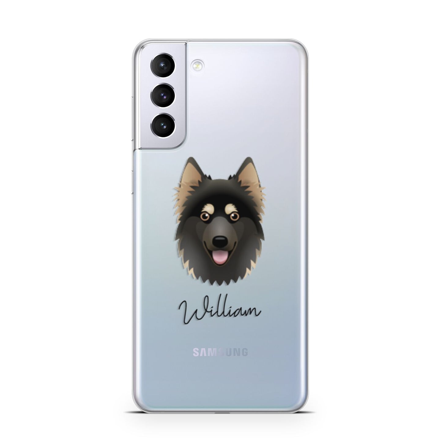 Gerberian Shepsky Personalised Samsung S21 Plus Phone Case