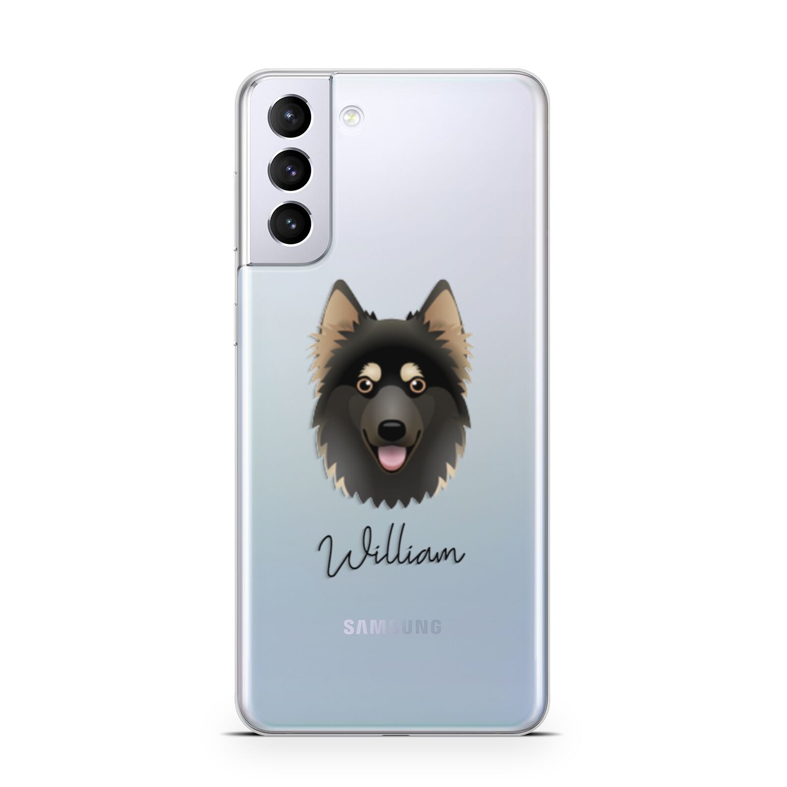 Gerberian Shepsky Personalised Samsung S21 Plus Phone Case