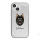 Gerberian Shepsky Personalised iPhone 13 Mini TPU Impact Case with White Edges