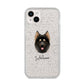 Gerberian Shepsky Personalised iPhone 14 Plus Glitter Tough Case Starlight