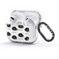 German Longhaired Pointer Icon with Name AirPods Glitter Case 3rd Gen Side Image