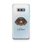 German Longhaired Pointer Personalised Samsung Galaxy S10E Case