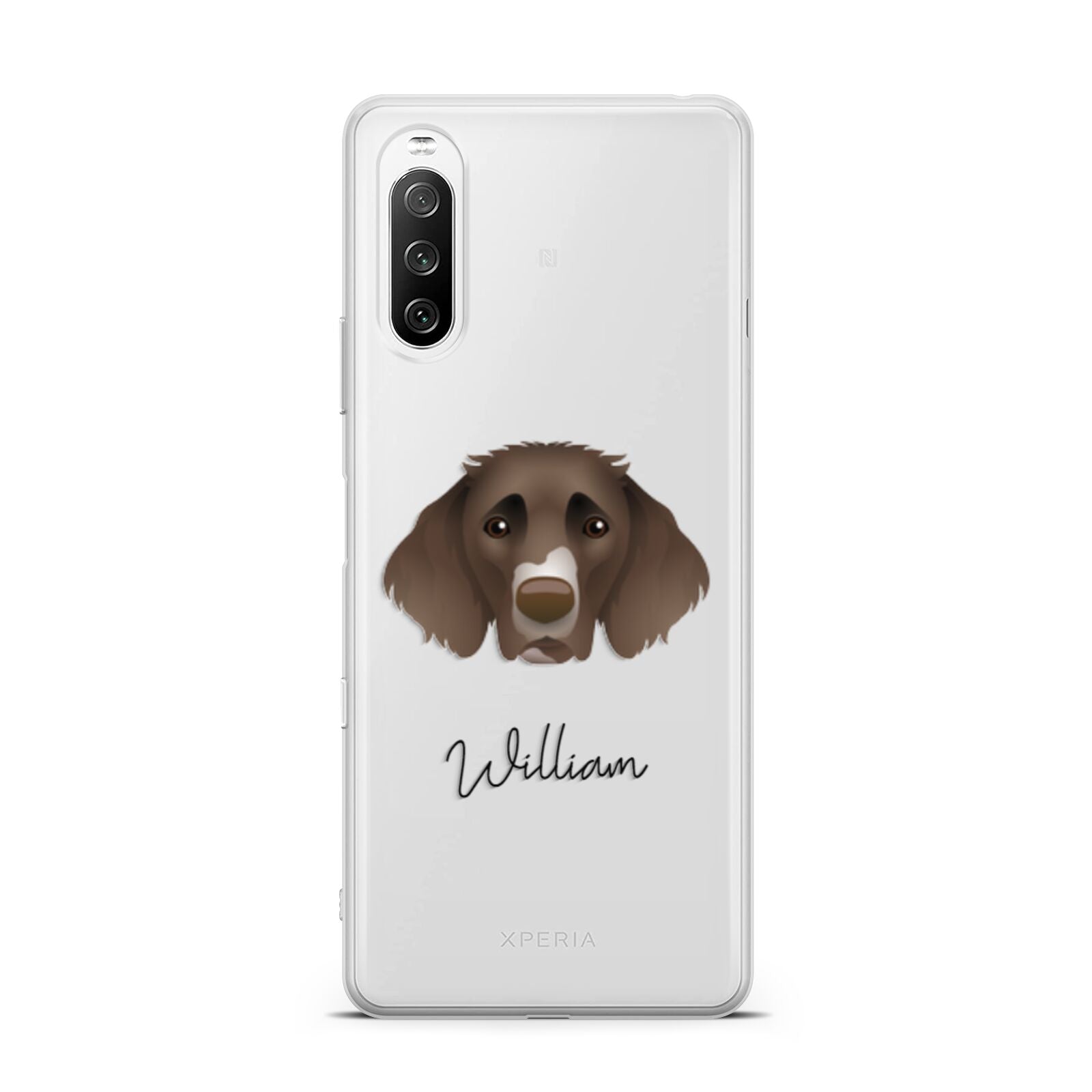 German Longhaired Pointer Personalised Sony Xperia 10 III Case