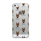 German Pinscher Icon with Name Apple iPhone 5 Case