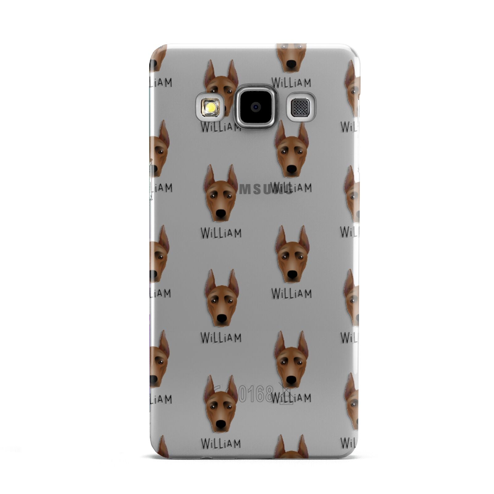 German Pinscher Icon with Name Samsung Galaxy A5 Case