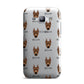 German Pinscher Icon with Name Samsung Galaxy J1 2015 Case
