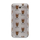 German Pinscher Icon with Name Samsung Galaxy J7 2017 Case