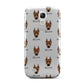 German Pinscher Icon with Name Samsung Galaxy S4 Mini Case
