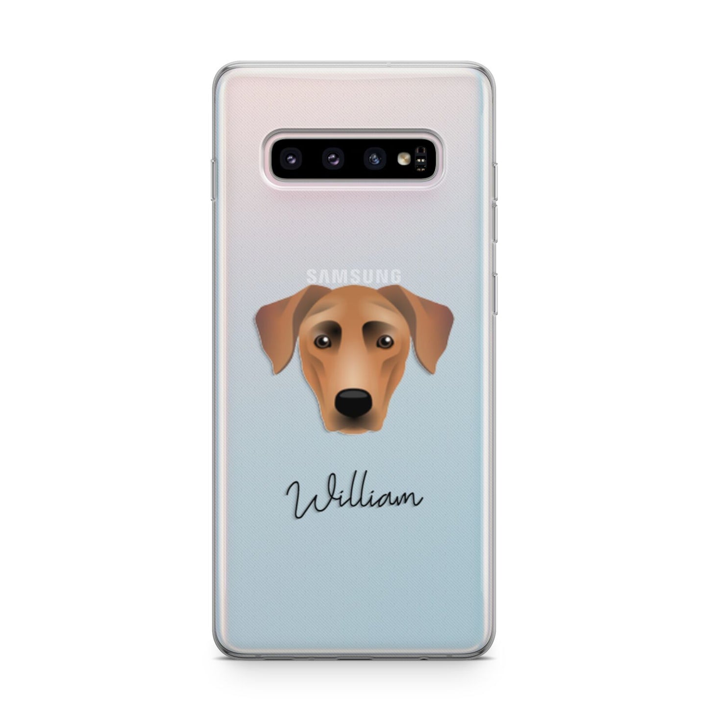 German Pinscher Personalised Samsung Galaxy S10 Plus Case
