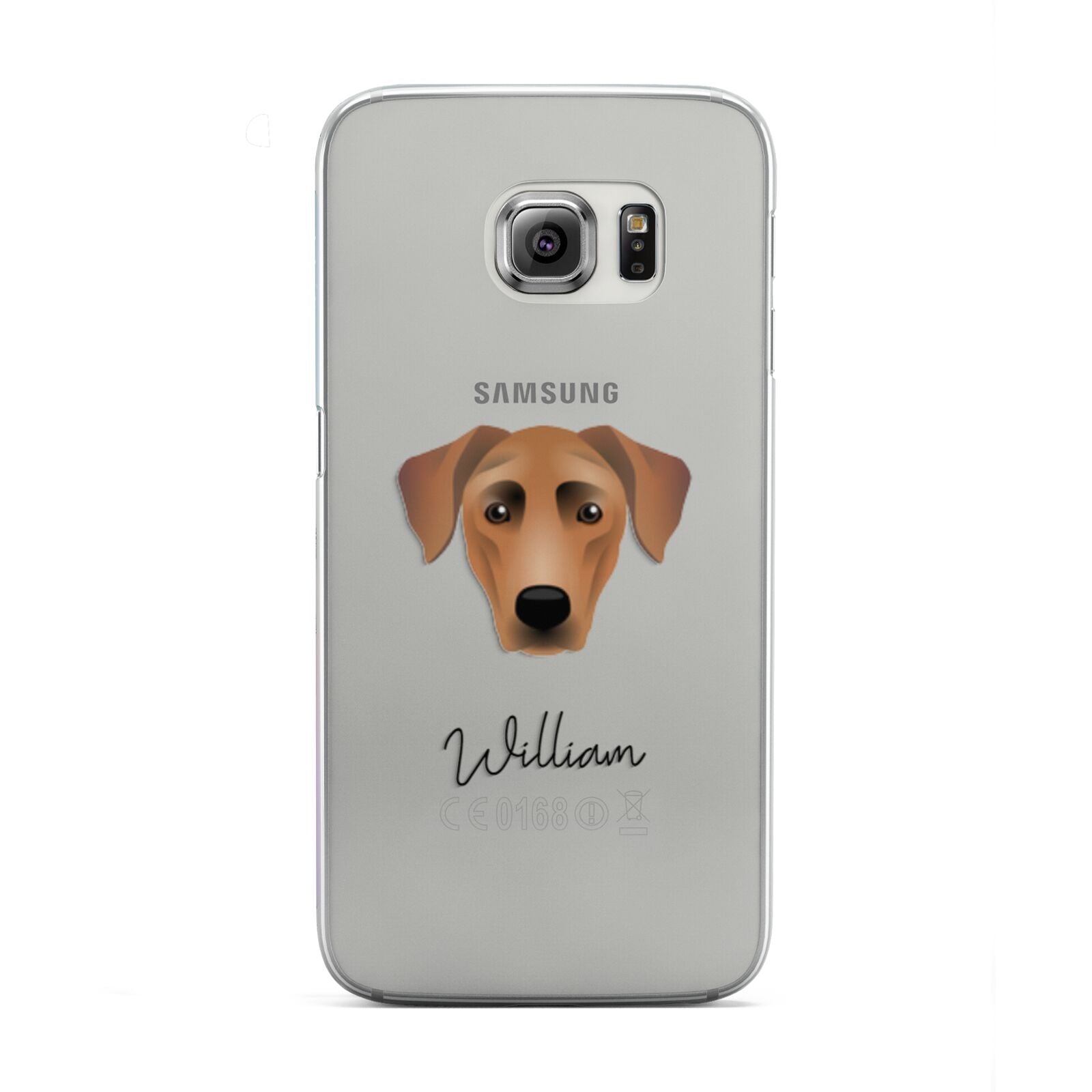 German Pinscher Personalised Samsung Galaxy S6 Edge Case