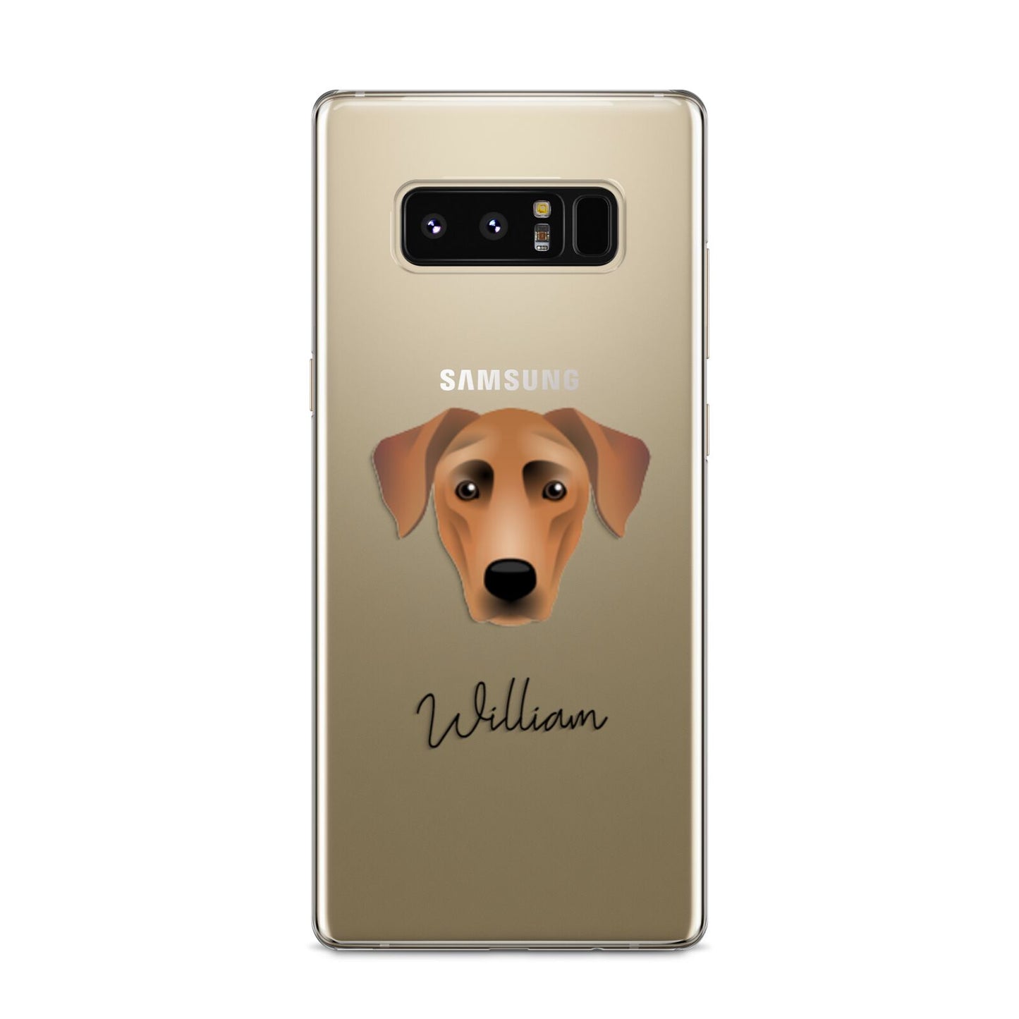 German Pinscher Personalised Samsung Galaxy S8 Case