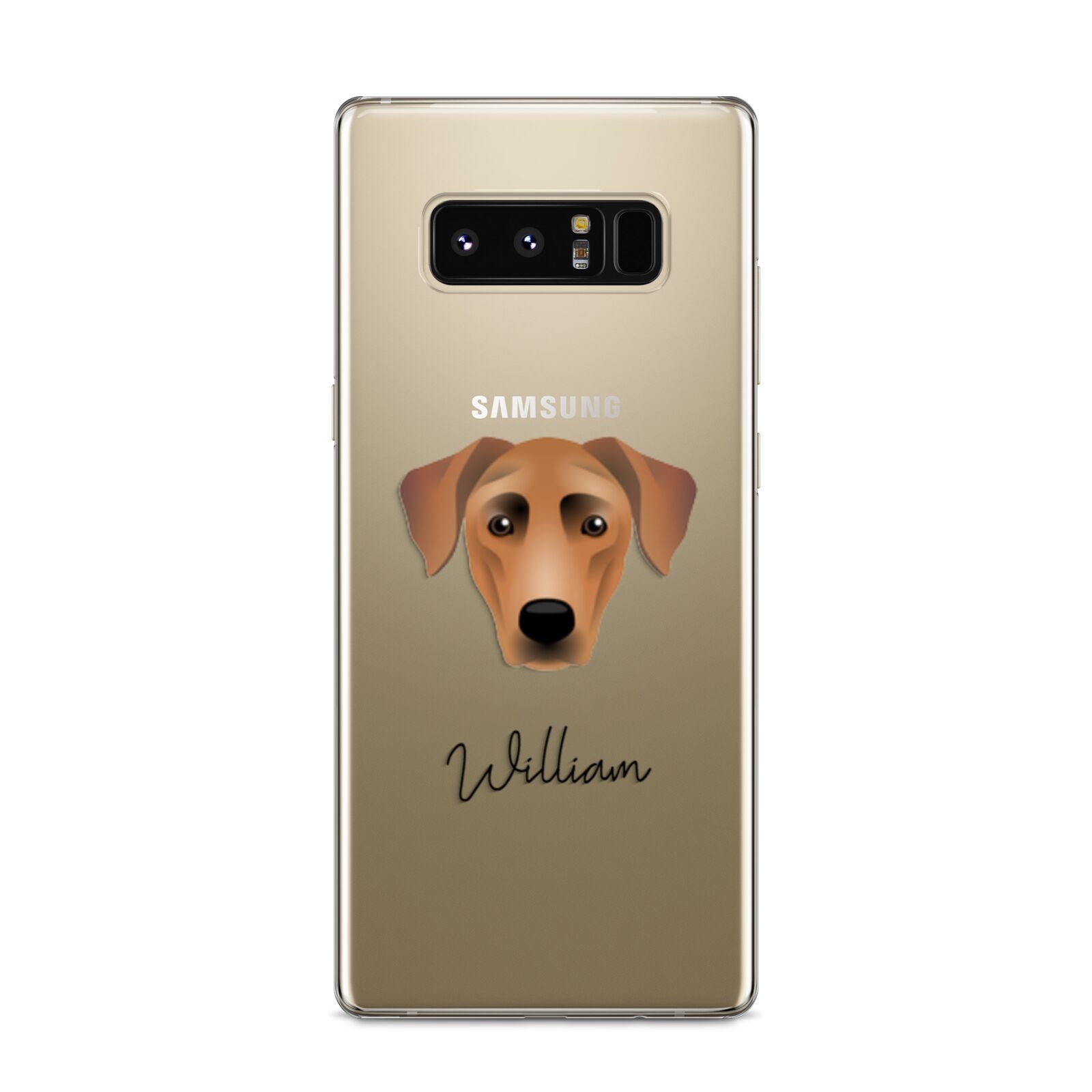 German Pinscher Personalised Samsung Galaxy S8 Case