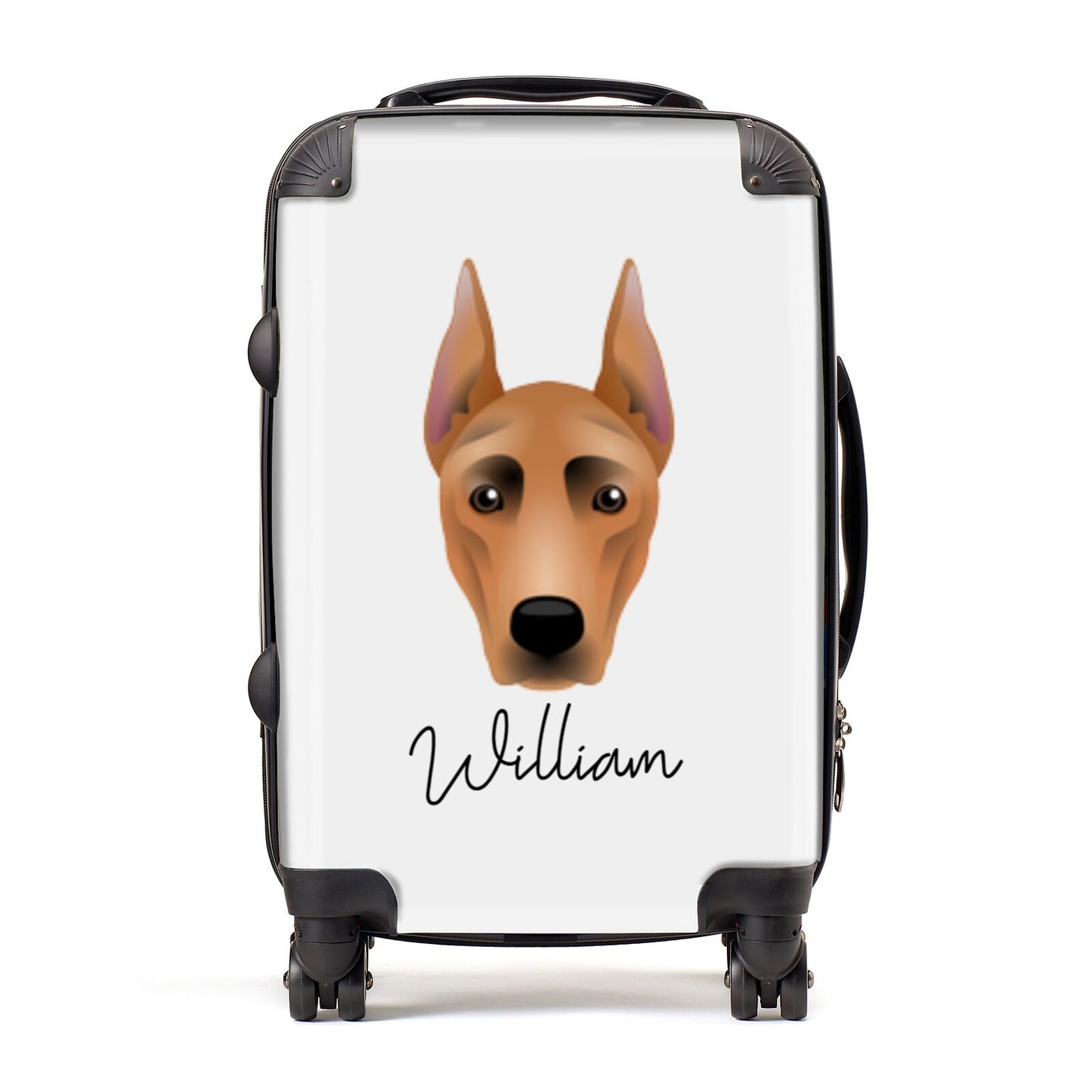 German Pinscher Personalised Suitcase