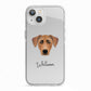 German Pinscher Personalised iPhone 13 TPU Impact Case with White Edges