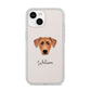 German Pinscher Personalised iPhone 14 Clear Tough Case Starlight