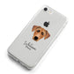 German Pinscher Personalised iPhone 8 Bumper Case on Silver iPhone Alternative Image