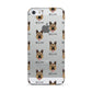 German Shepherd Icon with Name Apple iPhone 5 Case