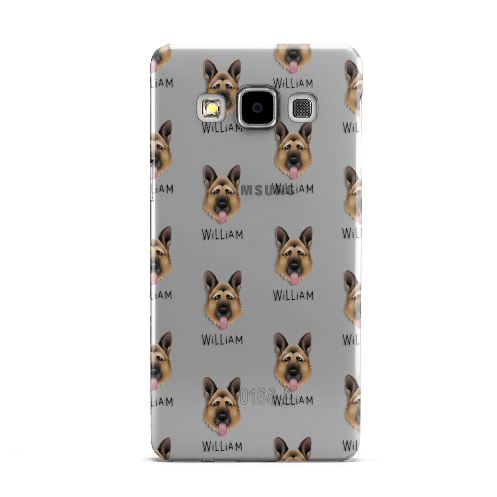 German Shepherd Icon with Name Samsung Galaxy A5 Case