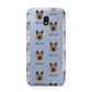 German Shepherd Icon with Name Samsung Galaxy J3 2017 Case