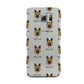 German Shepherd Icon with Name Samsung Galaxy S6 Case