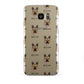 German Shepherd Icon with Name Samsung Galaxy S7 Edge Case