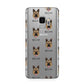 German Shepherd Icon with Name Samsung Galaxy S9 Case