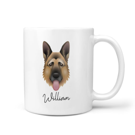 German Shepherd Personalised 10oz Mug