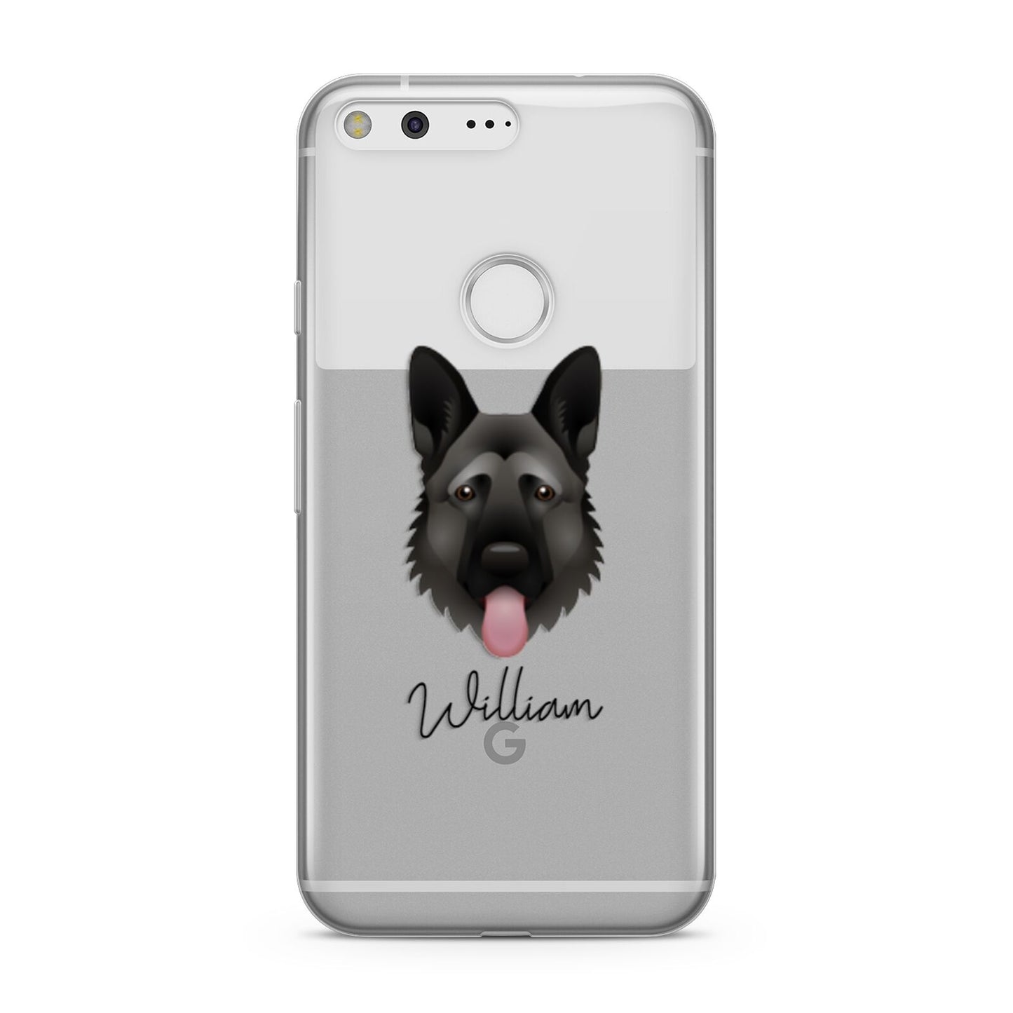 German Shepherd Personalised Google Pixel Case