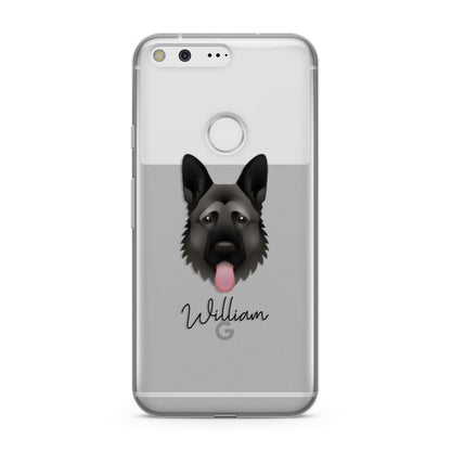 German Shepherd Personalised Google Pixel Case