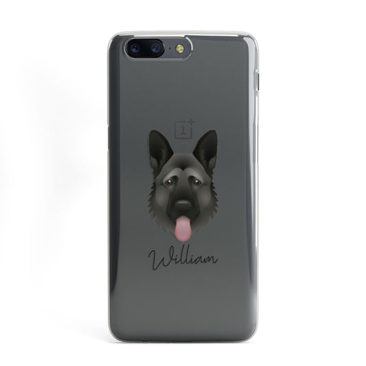 German Shepherd Personalised OnePlus Case