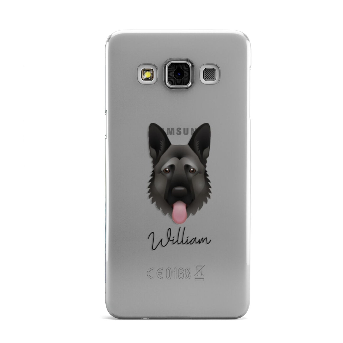 German Shepherd Personalised Samsung Galaxy A3 Case
