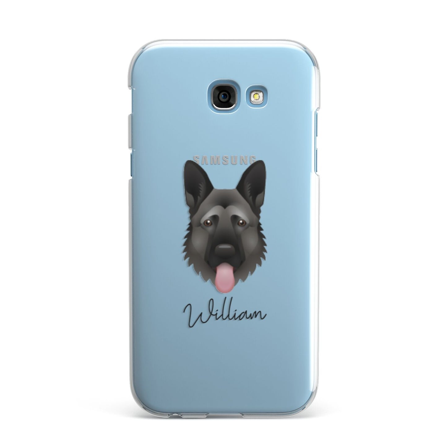 German Shepherd Personalised Samsung Galaxy A7 2017 Case