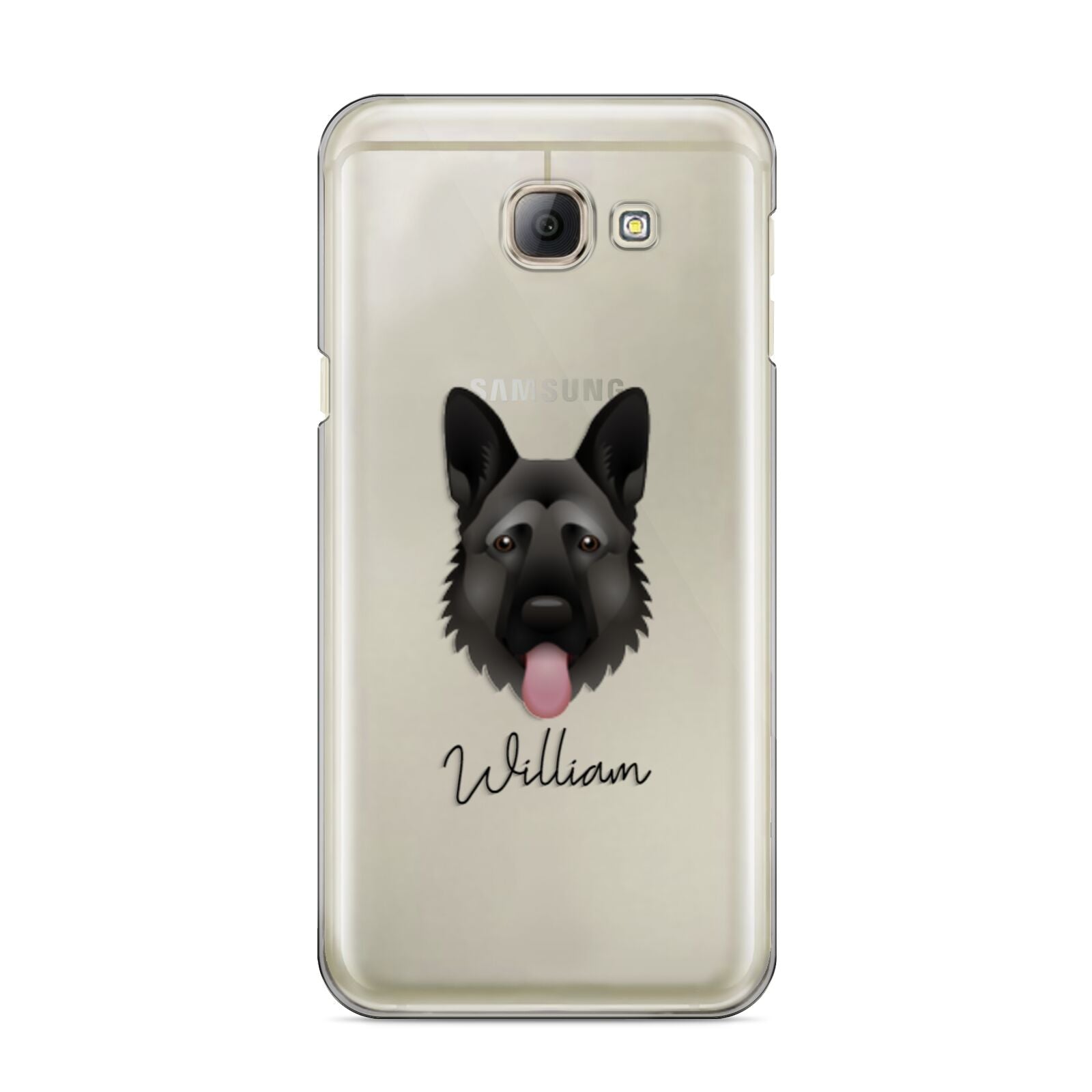 German Shepherd Personalised Samsung Galaxy A8 2016 Case