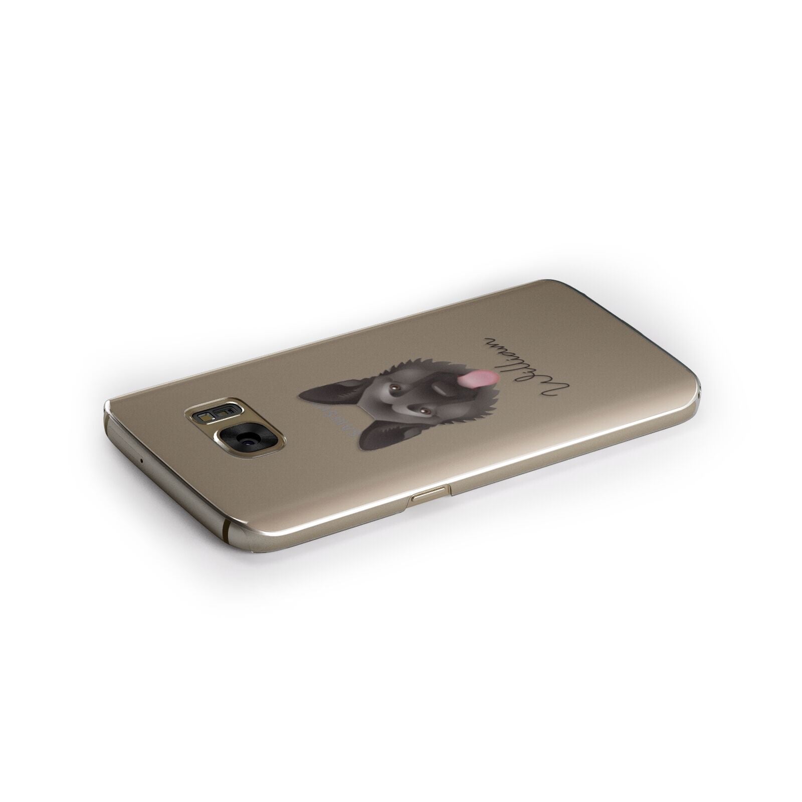 German Shepherd Personalised Samsung Galaxy Case Side Close Up