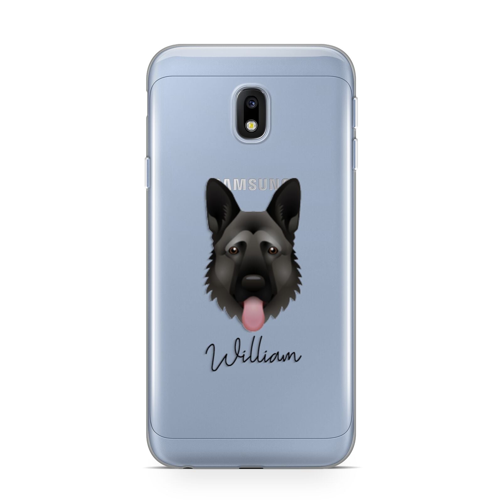 German Shepherd Personalised Samsung Galaxy J3 2017 Case