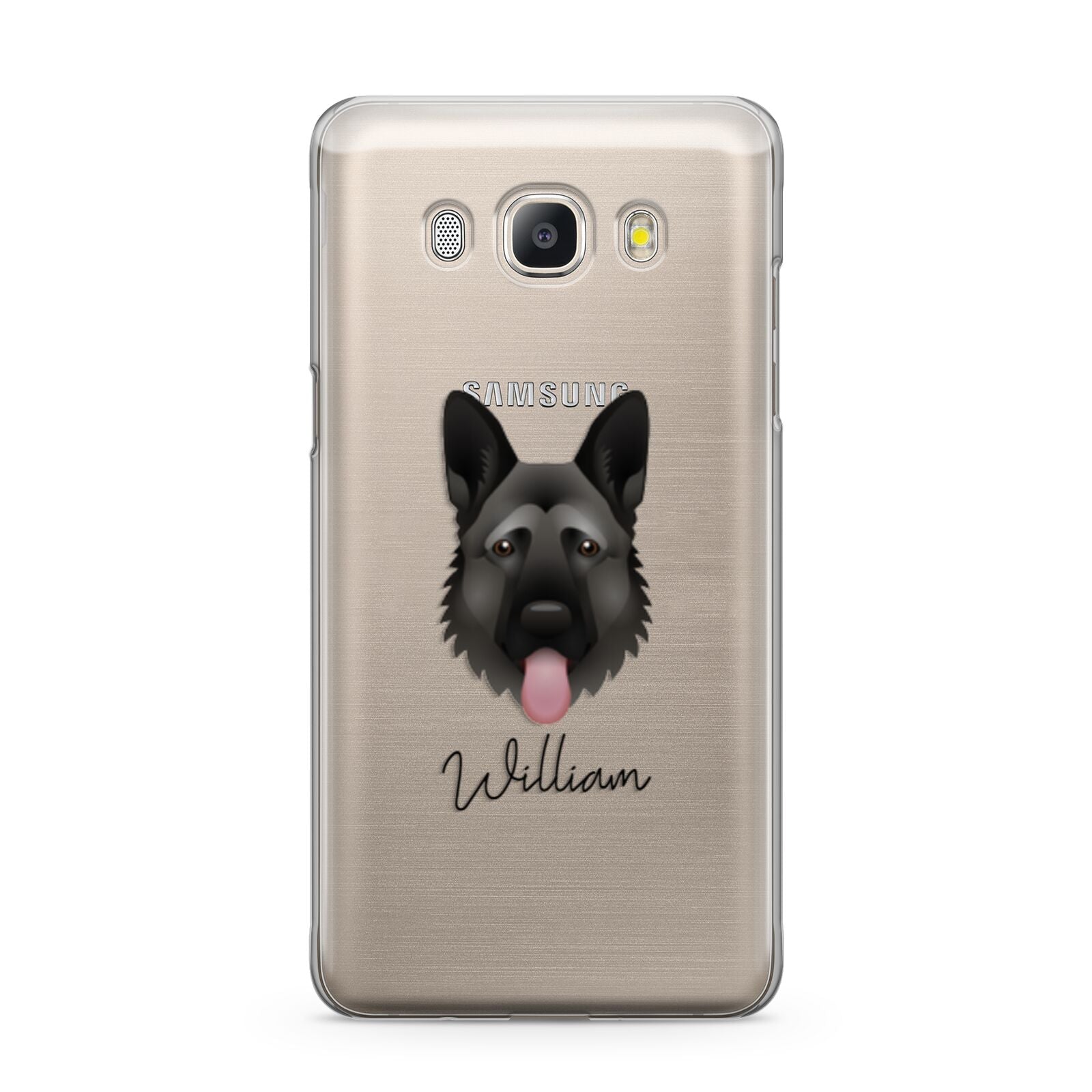 German Shepherd Personalised Samsung Galaxy J5 2016 Case