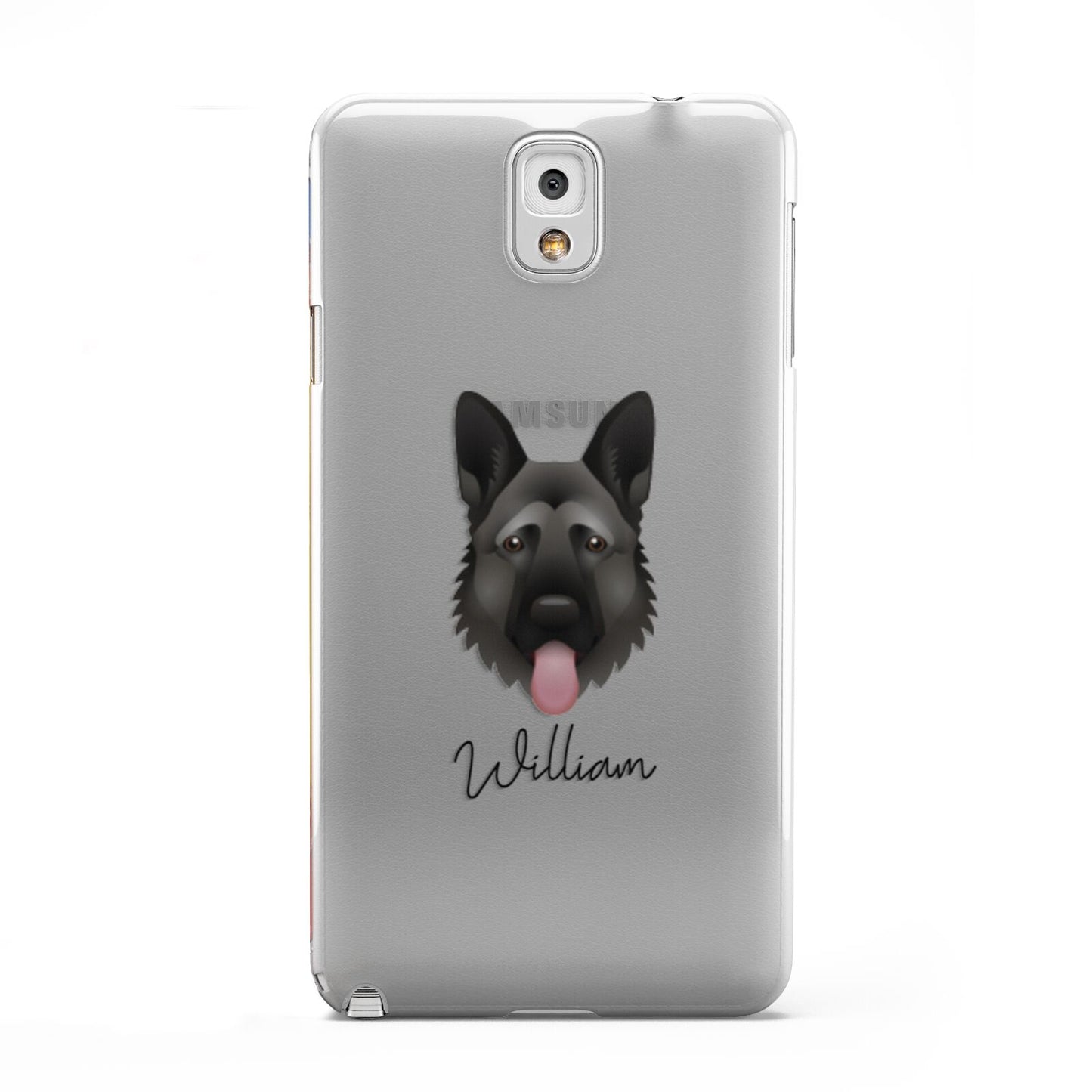 German Shepherd Personalised Samsung Galaxy Note 3 Case