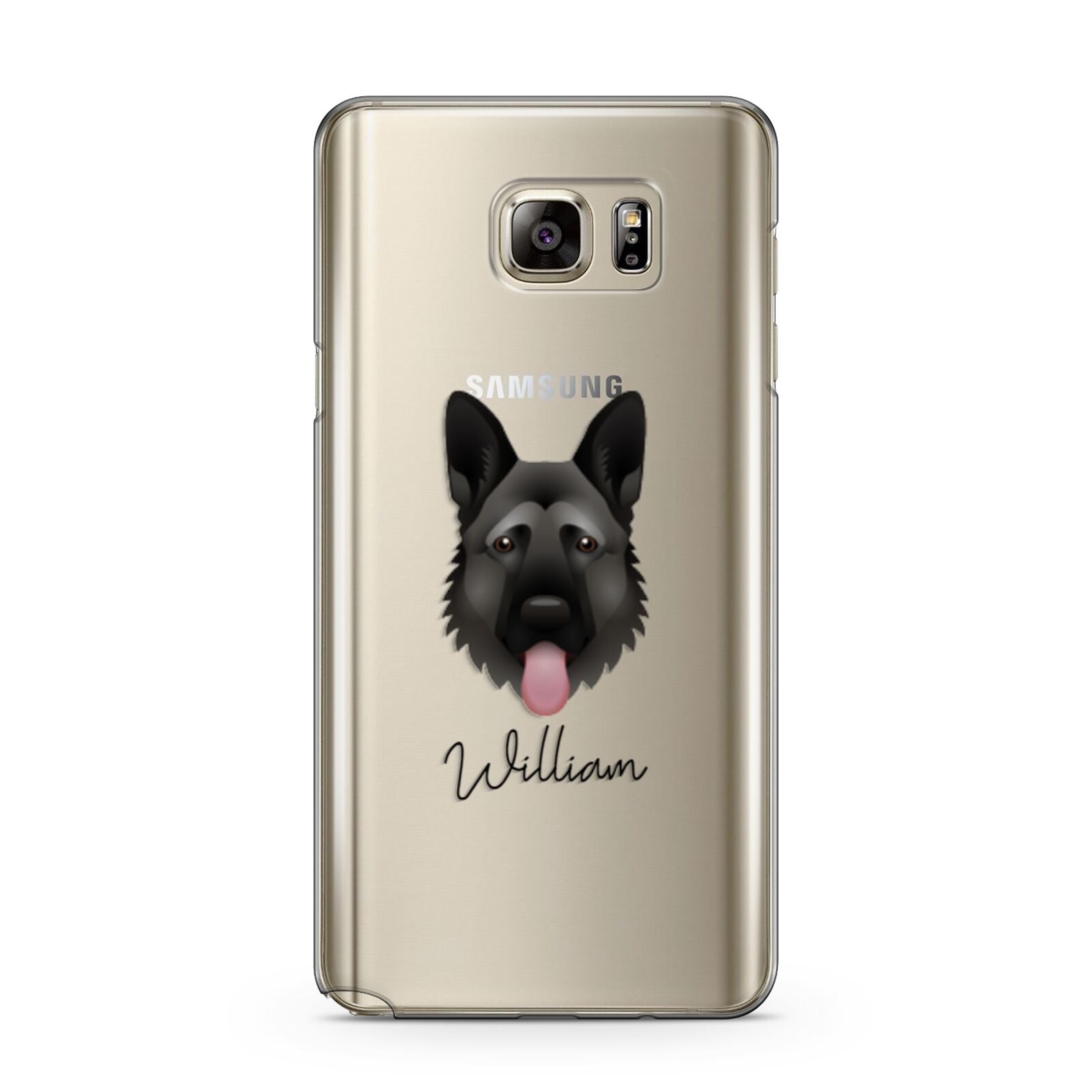 German Shepherd Personalised Samsung Galaxy Note 5 Case