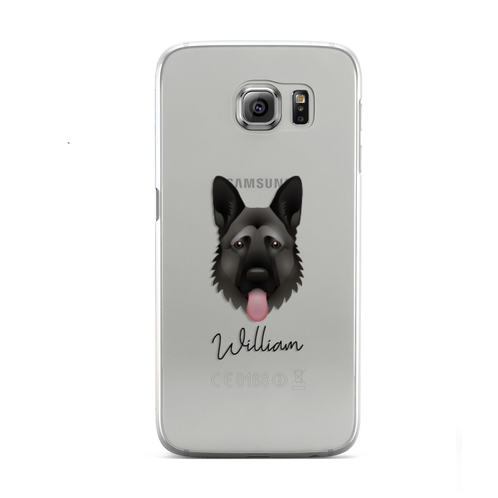 German Shepherd Personalised Samsung Galaxy S6 Case