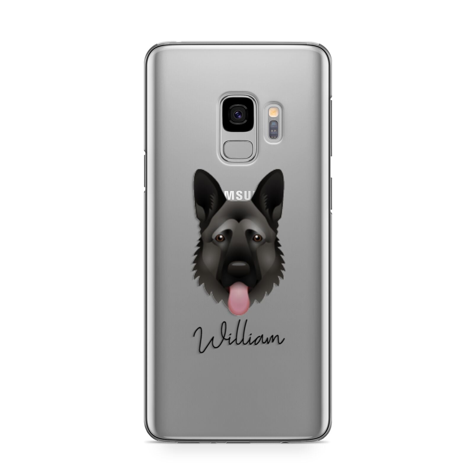German Shepherd Personalised Samsung Galaxy S9 Case