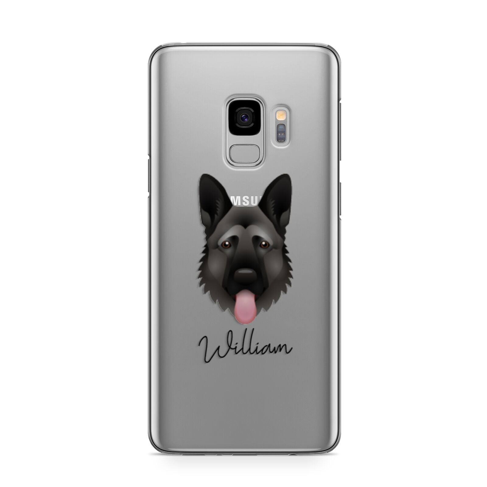 German Shepherd Personalised Samsung Galaxy S9 Case