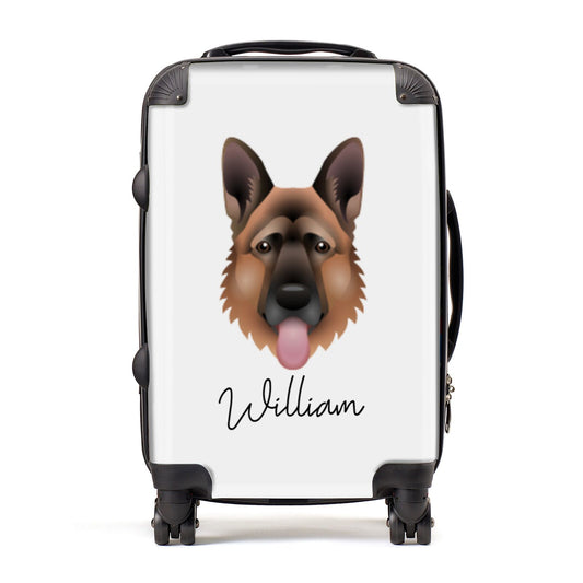 German Shepherd Personalised Suitcase