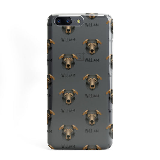 German Sheprador Icon with Name OnePlus Case