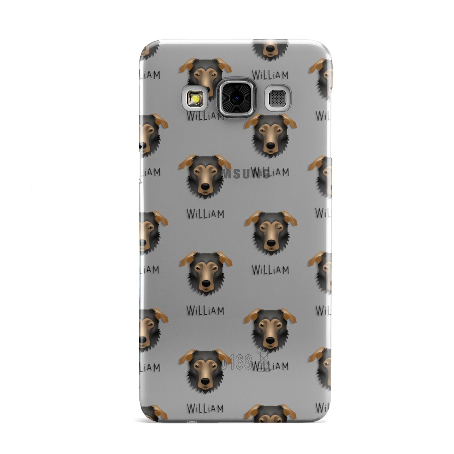 German Sheprador Icon with Name Samsung Galaxy A3 Case