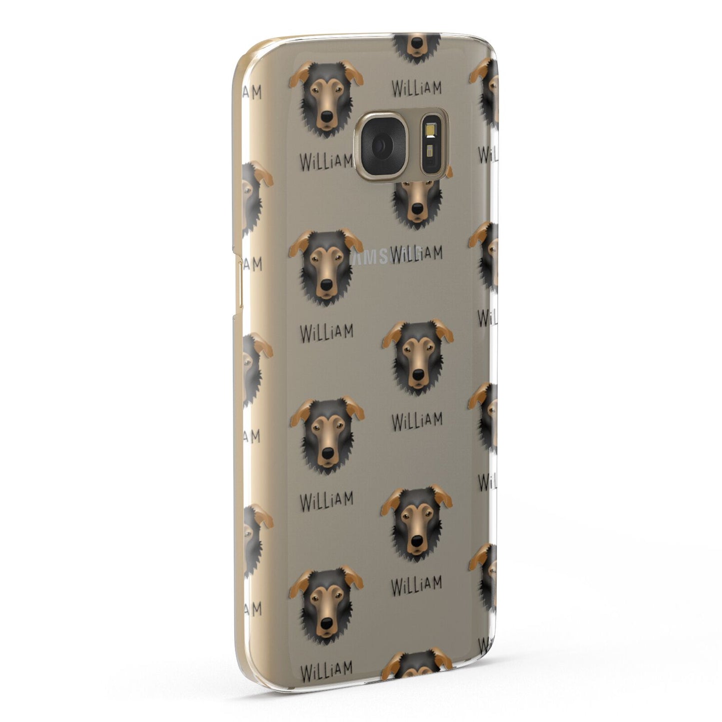 German Sheprador Icon with Name Samsung Galaxy Case Fourty Five Degrees
