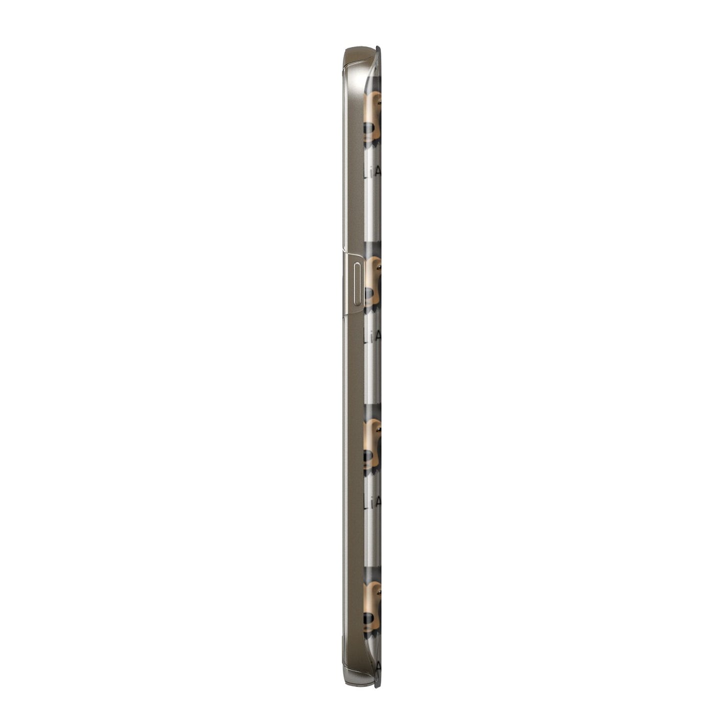 German Sheprador Icon with Name Samsung Galaxy Case Side View
